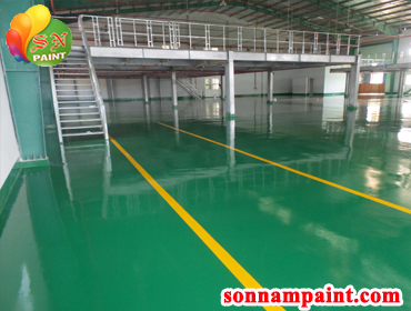 Sơn epoxy chống trơn trượt 3